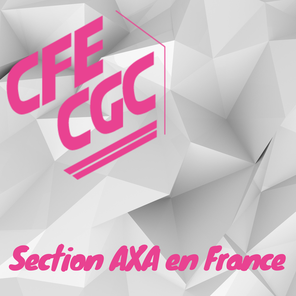Logo CFE-CGC Section AXA en France