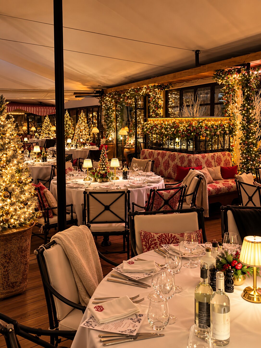 Dîner d’entreprise dans un lieu chaleureux